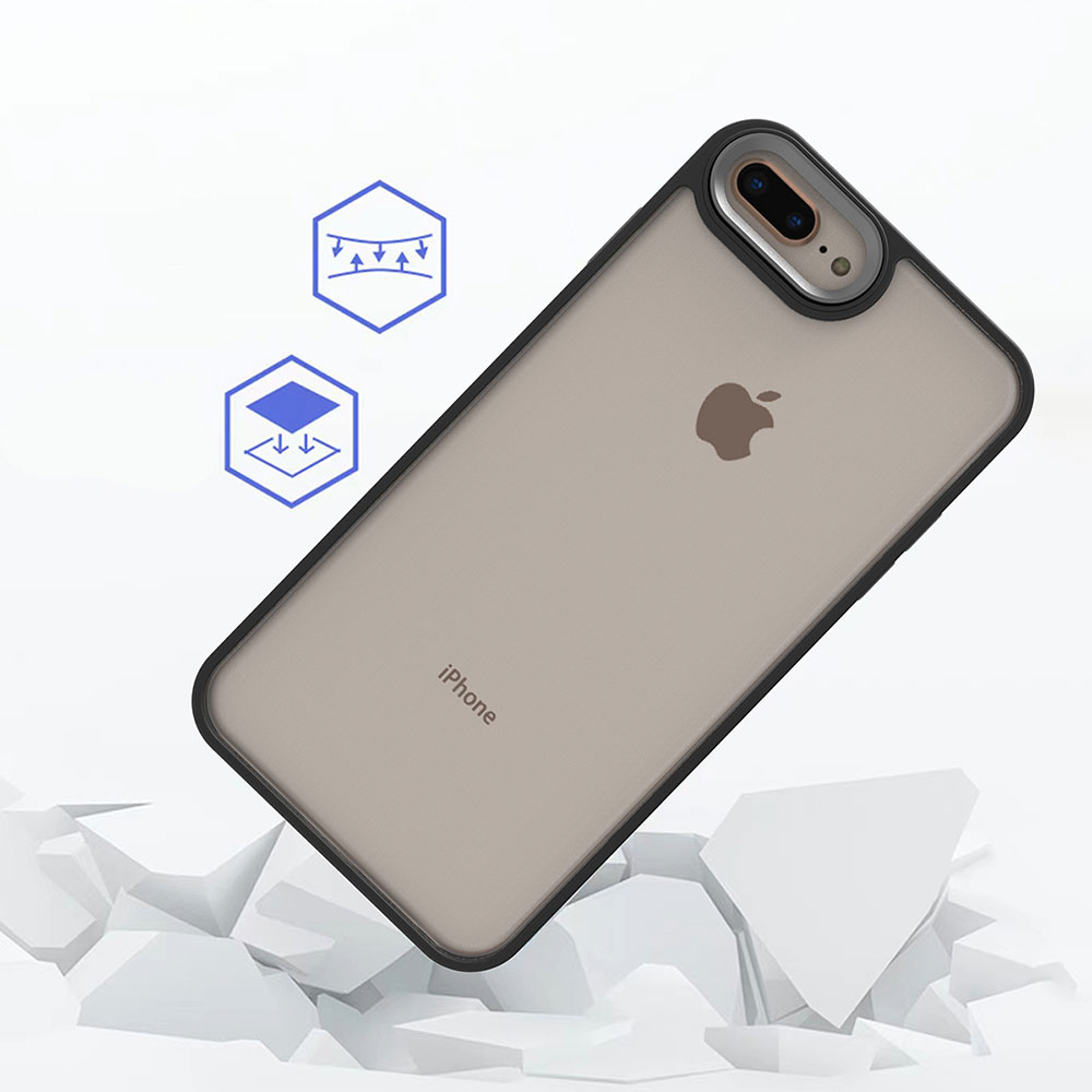 Apple iPhone 8 Plus Uyumlu Kılıf Zore Flora Kapak - 1