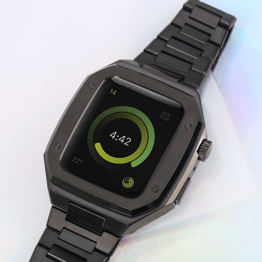 Apple Watch 44mm Uyumlu Zore KRD-64 Metal Kordon - 11