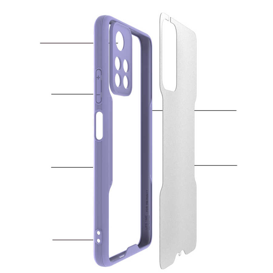 Xiaomi Poco M4 Pro 5G Uyumlu Kılıf Zore Parfe Kapak - 2