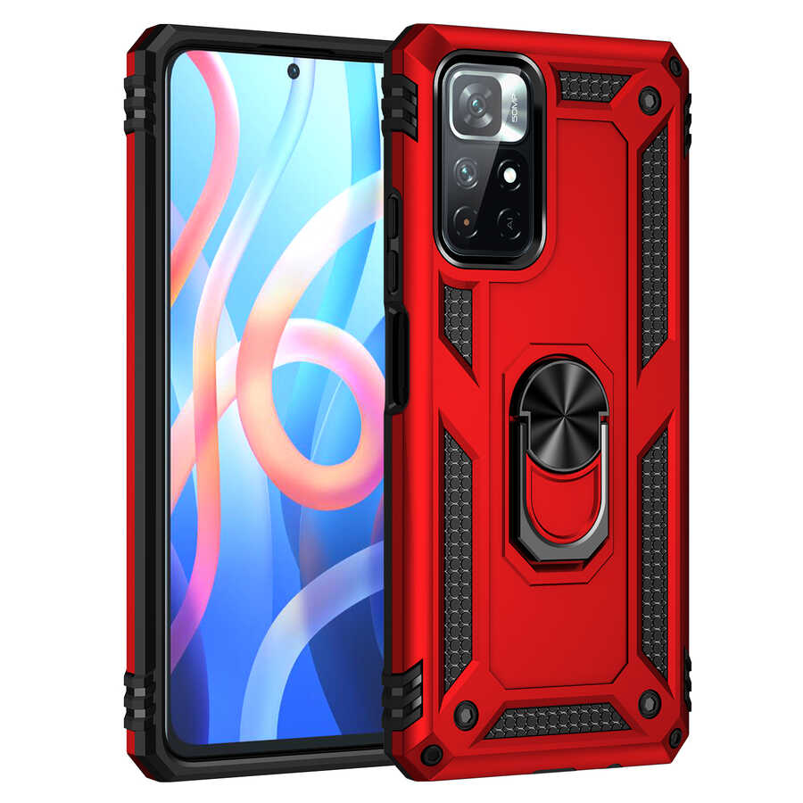 Xiaomi Poco M4 Pro 5G Uyumlu Kılıf Zore Vega Kapak - 6