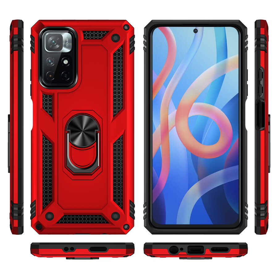 Xiaomi Poco M4 Pro 5G Uyumlu Kılıf Zore Vega Kapak - 7