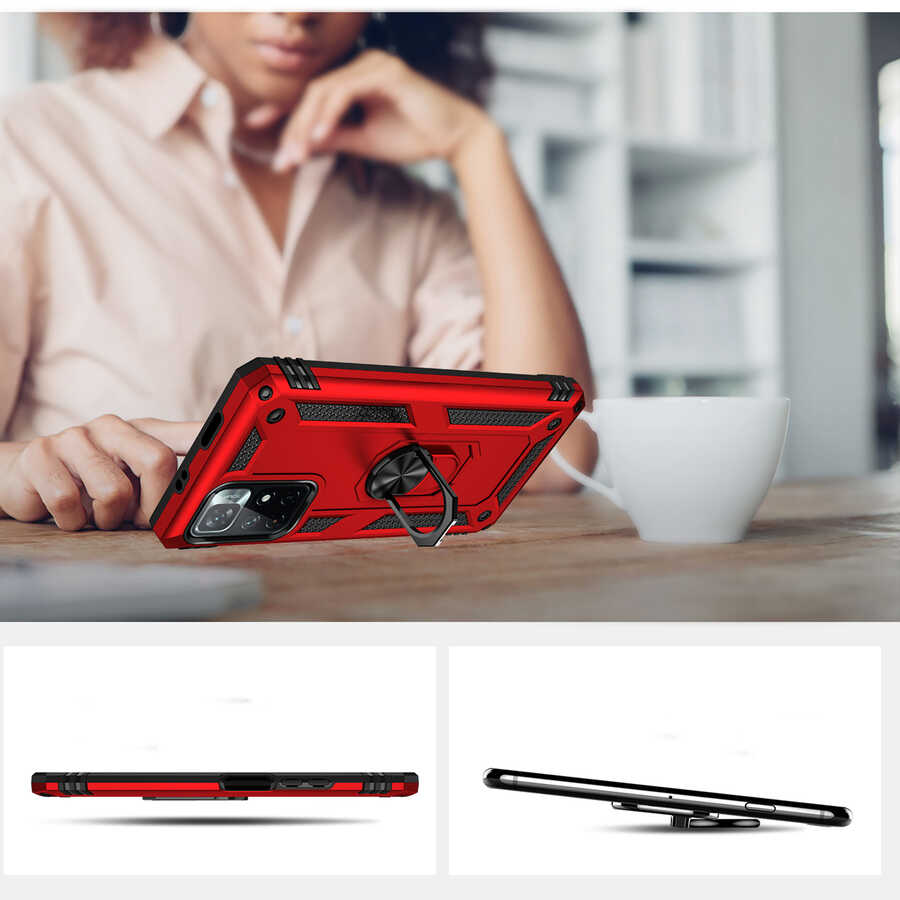 Xiaomi Poco M4 Pro 5G Uyumlu Kılıf Zore Vega Kapak - 8