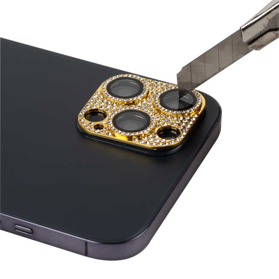 Apple iPhone 12 Pro Max Uyumlu CL-08 Kamera Lens Koruyucu - 2