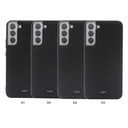 Samsung Galaxy S22 Uyumlu Kılıf Kajsa Preppie Serisi Dark Kapak - 5