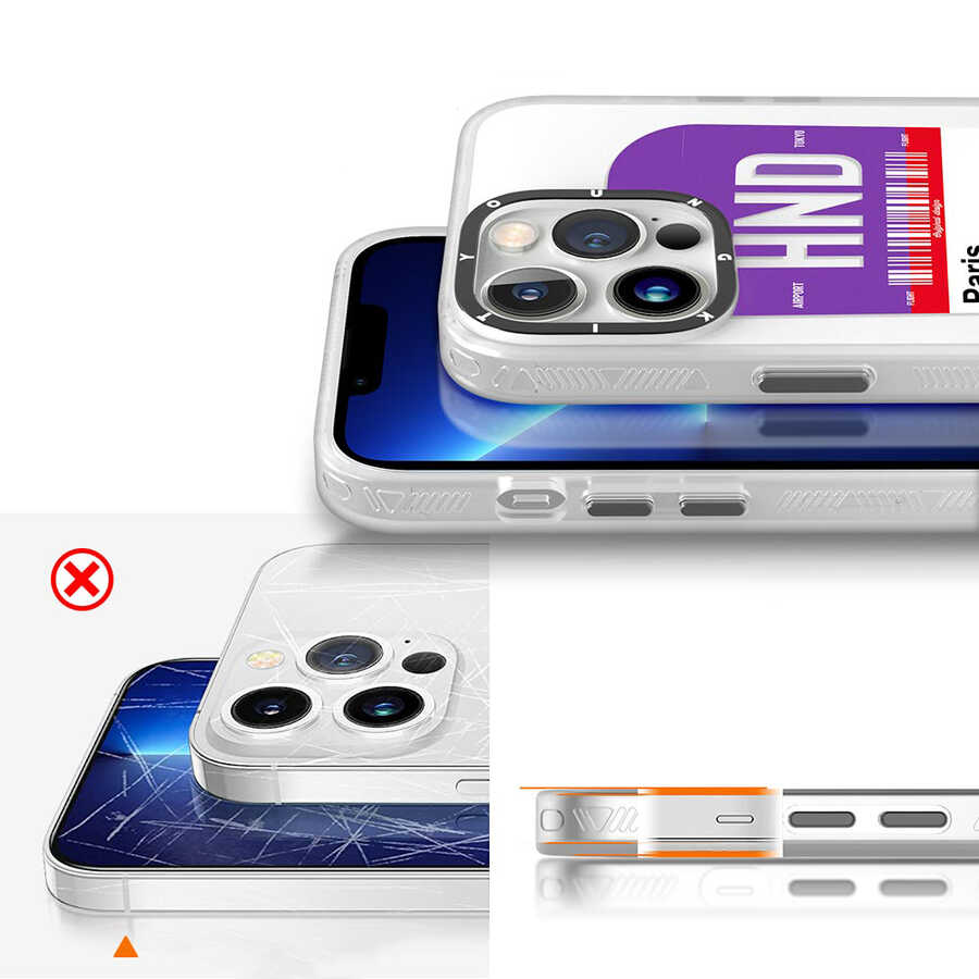 Apple iPhone 13 Pro Uyumlu Kılıf YoungKit Any Time Trip Serisi Kapak - 3