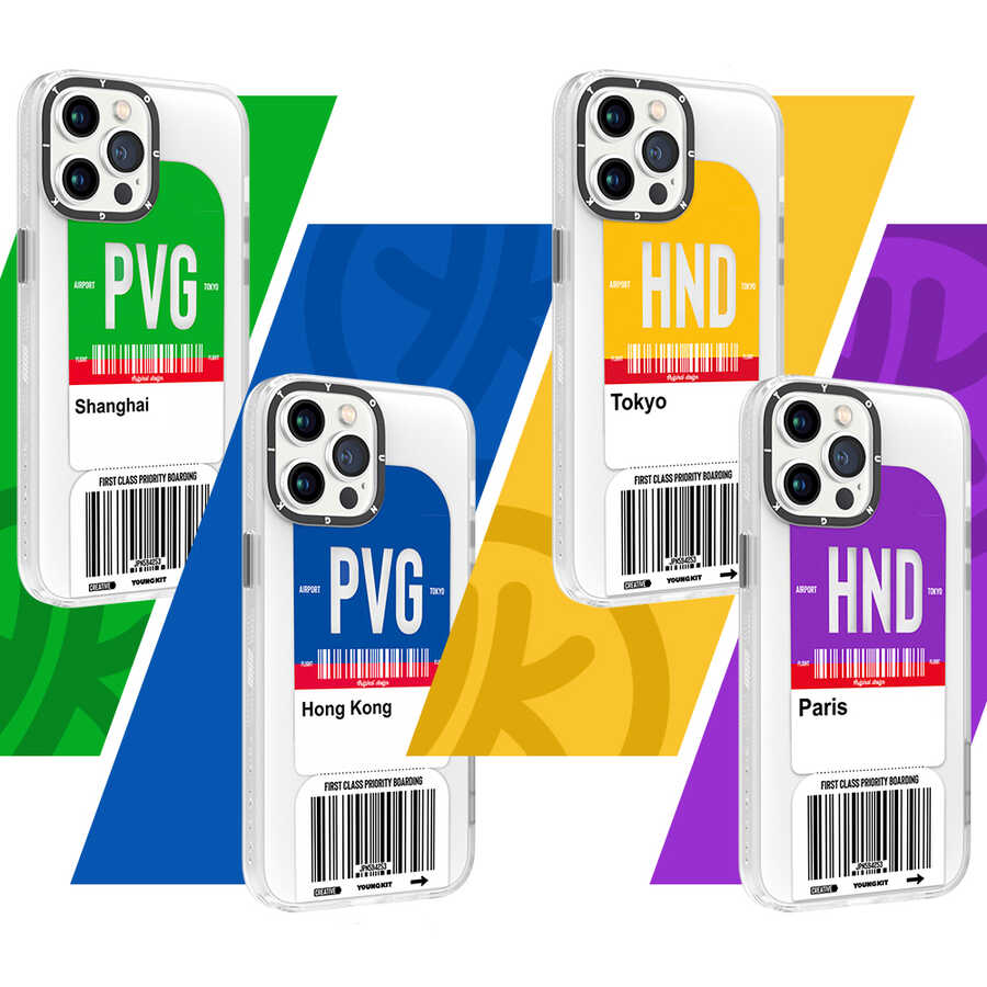 Apple iPhone 13 Pro Uyumlu Kılıf YoungKit Any Time Trip Serisi Kapak - 7