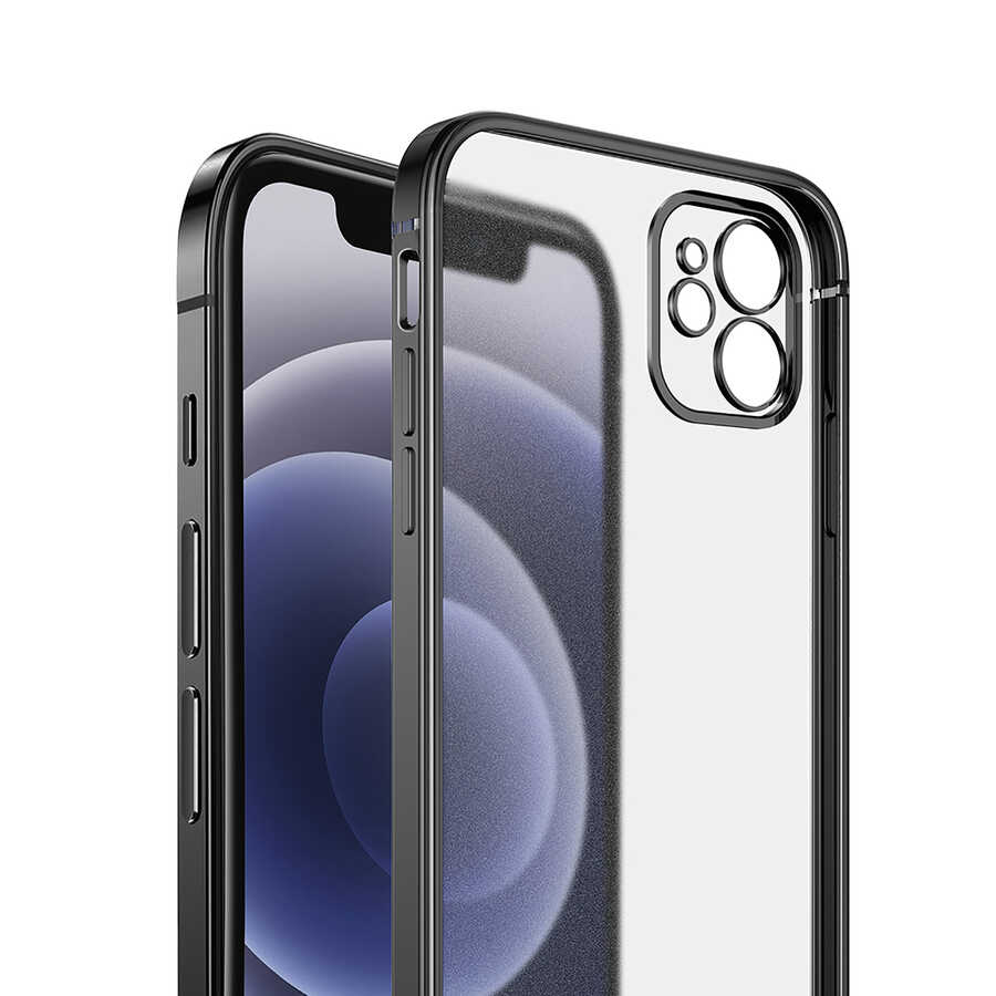 Apple iPhone 11 Uyumlu Kılıf Zore Mat Gbox Kapak - 6