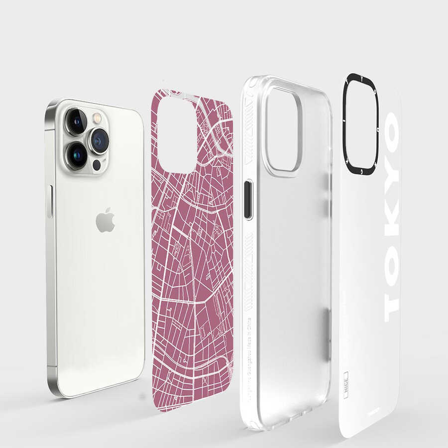 Apple iPhone 13 Pro Uyumlu Kılıf YoungKit World Trip Serisi Kapak - 11