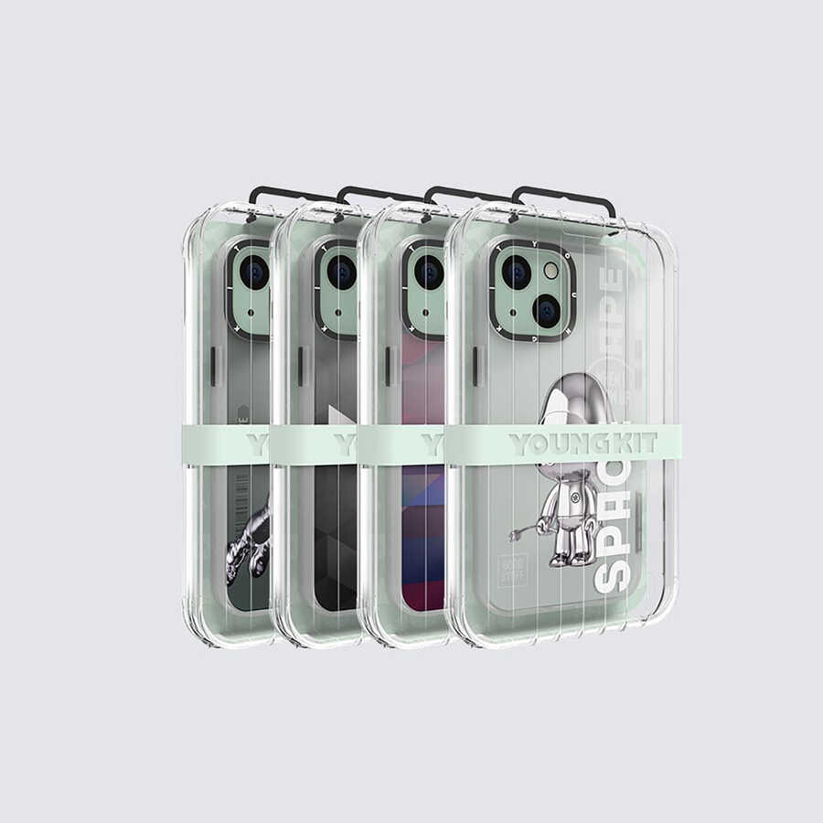 Apple iPhone 13 Uyumlu Kılıf YoungKit Klasik Serisi Kapak - 1
