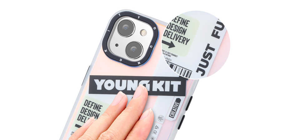 Apple iPhone 13 Uyumlu Kılıf YoungKit Fashion Culture Time Serisi Kapak - 7