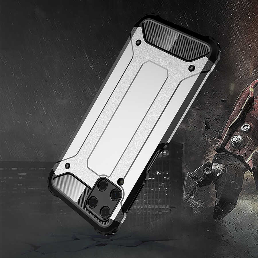 Samsung Galaxy M22 Uyumlu Kılıf Zore Crash Silikon Kapak - 9