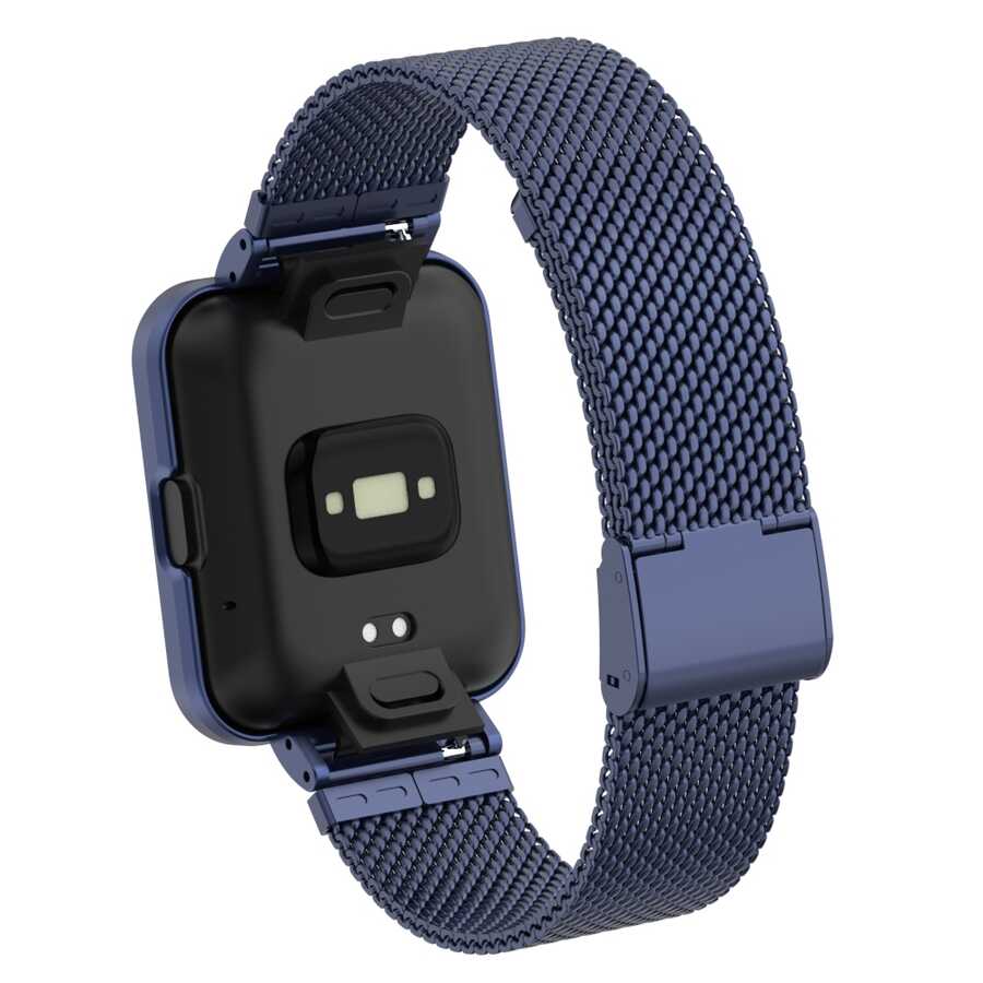 Xiaomi Redmi Watch 2 Lite Uyumlu Zore KRD-66 Metal Kordon - 4