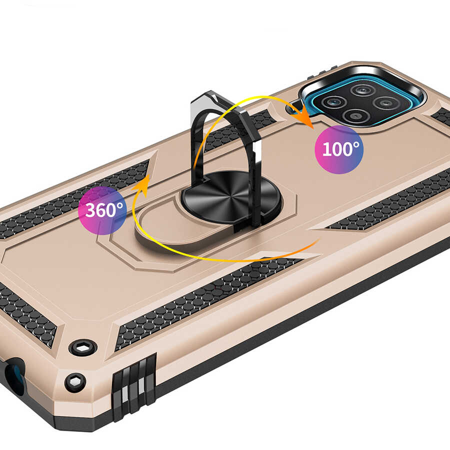 Samsung Galaxy M22 Uyumlu Kılıf Zore Vega Kapak - 7