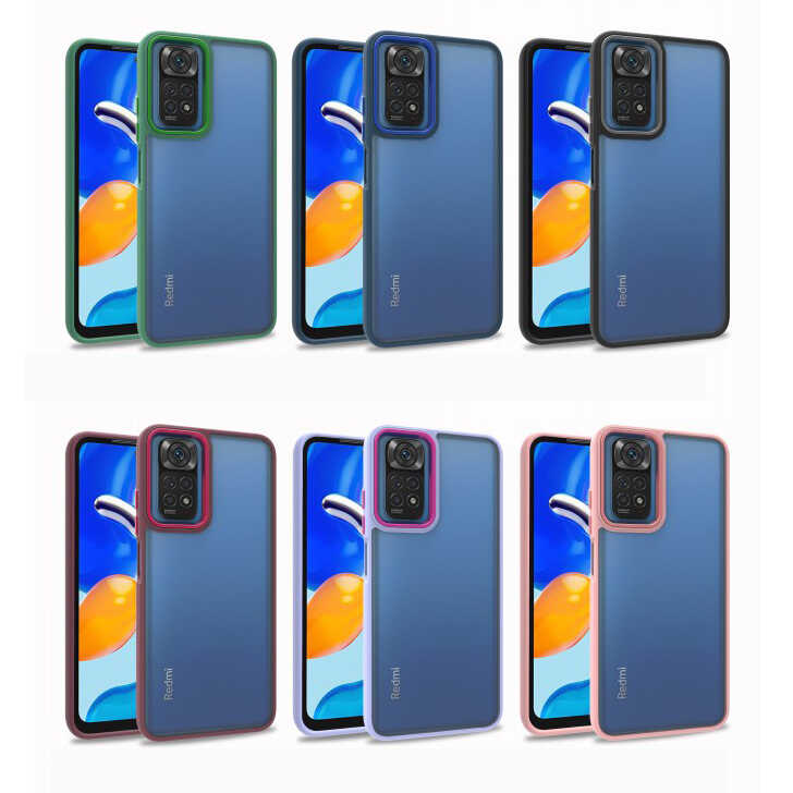 Xiaomi Redmi Note 11S Global Uyumlu Kılıf Zore Flora Kapak - 2