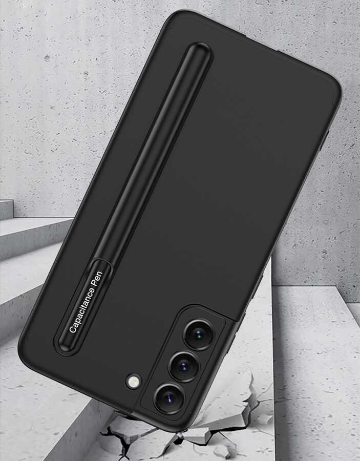 Samsung Galaxy S22 Plus Uyumlu Kılıf Zore Kalemli Ays Kapak - 2