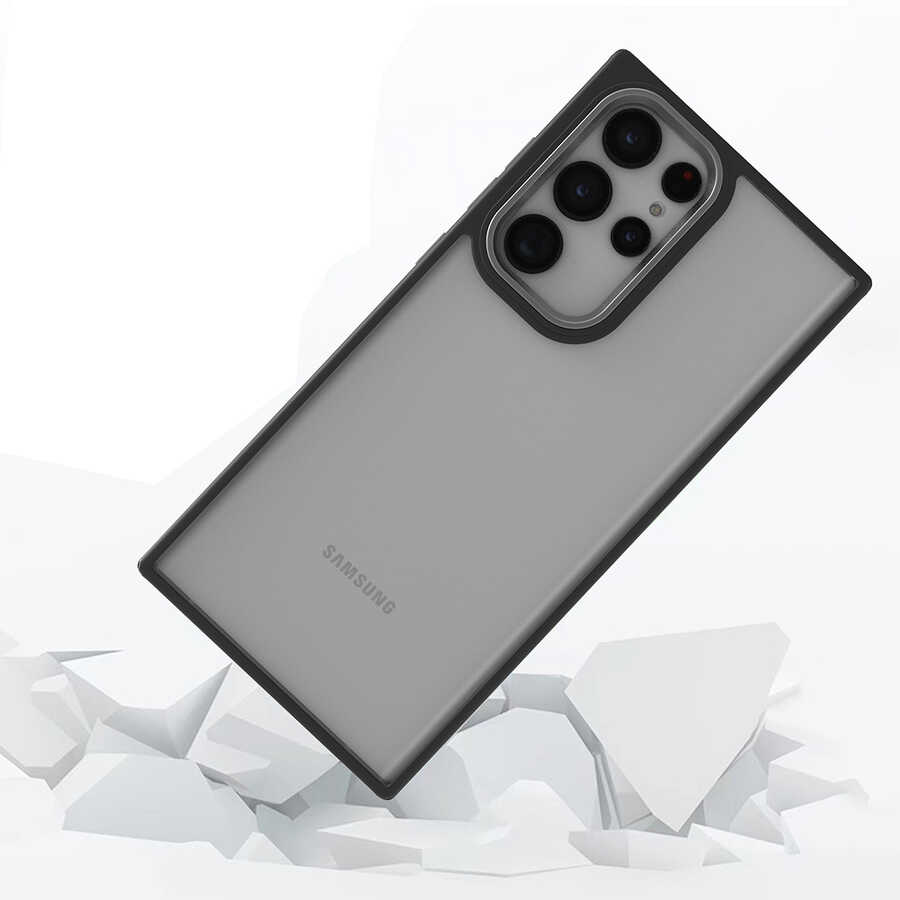 Samsung Galaxy S22 Ultra Uyumlu Kılıf Zore Flora Kapak - 1