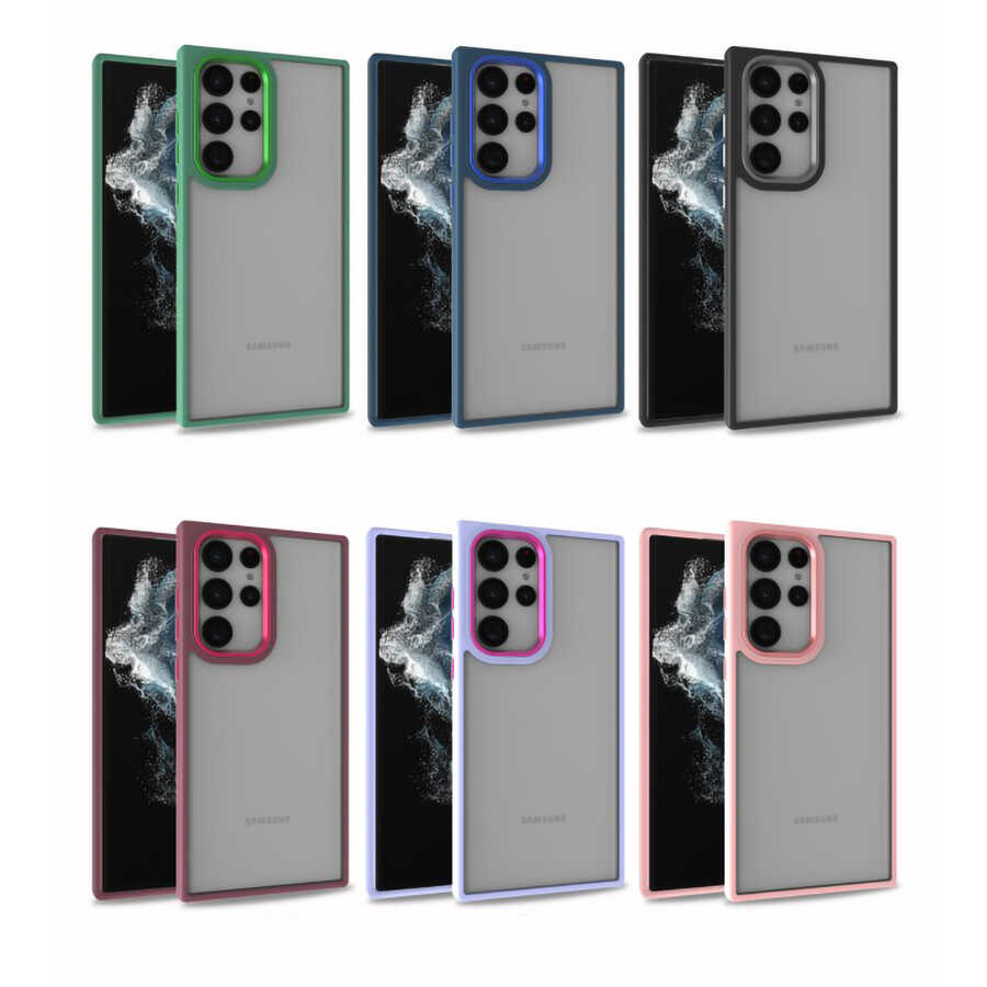 Samsung Galaxy S22 Ultra Uyumlu Kılıf Zore Flora Kapak - 2