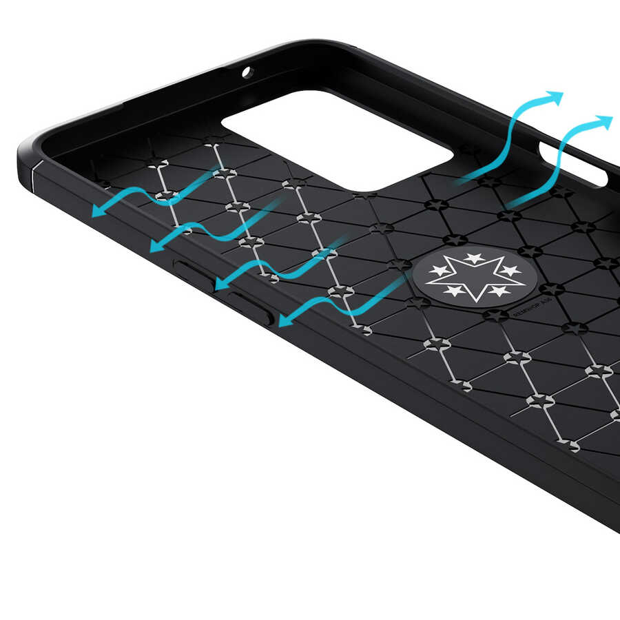 Oppo A96 4G Uyumlu Kılıf Zore Ravel Silikon Kapak - 2