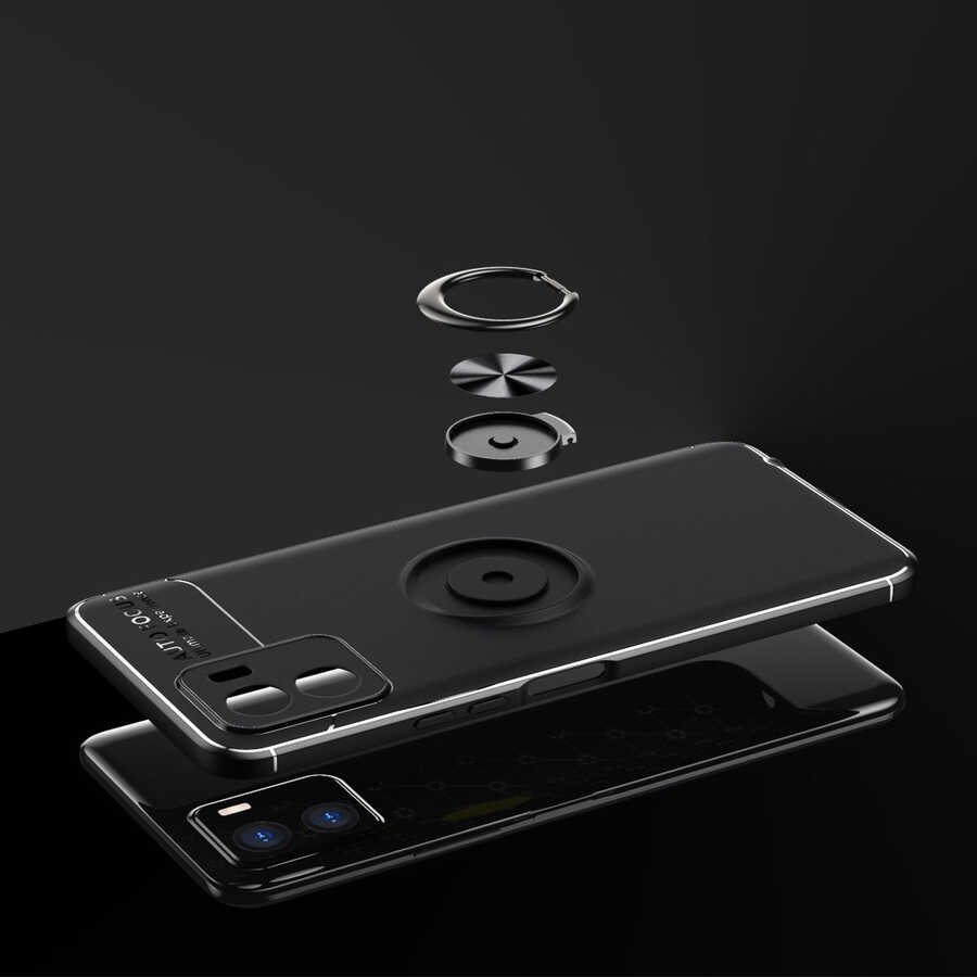 Vivo Y15S Uyumlu Kılıf Zore Ravel Silikon Kapak - 6