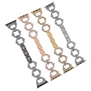 ​​​Apple Watch 7 45mm Uyumlu KRD-57 Metal Kordon - 4