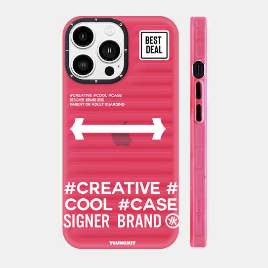 Apple iPhone 13 Pro Max Uyumlu Kılıf YoungKit Luggage FireFly Serisi Kapak - 2