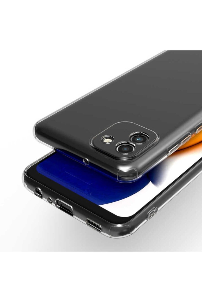 Samsung Galaxy A03 Uyumlu Kılıf Zore Süper Silikon Kapak