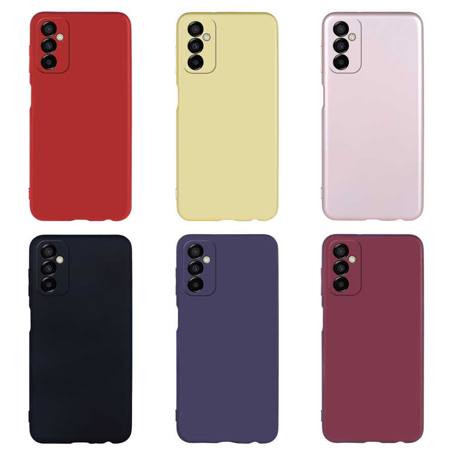 Samsung Galaxy M23 Uyumlu Kılıf Zore Premier Silikon Kapak - 1