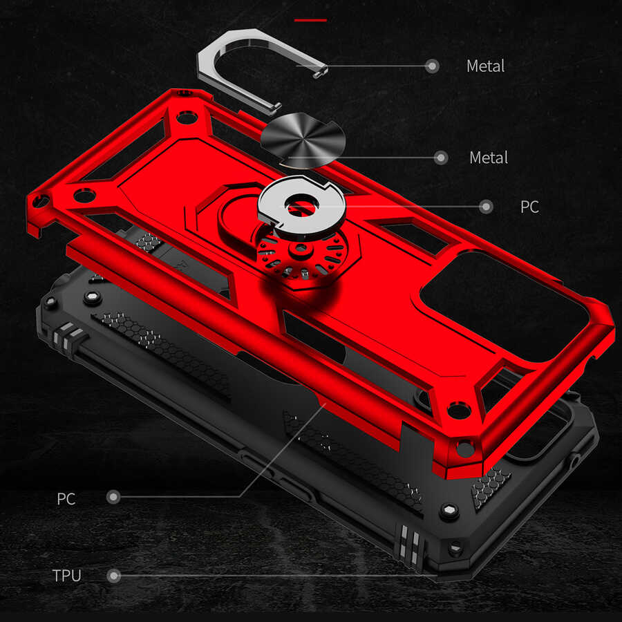 Oppo A36 Uyumlu Kılıf Zore Vega Kapak - 4