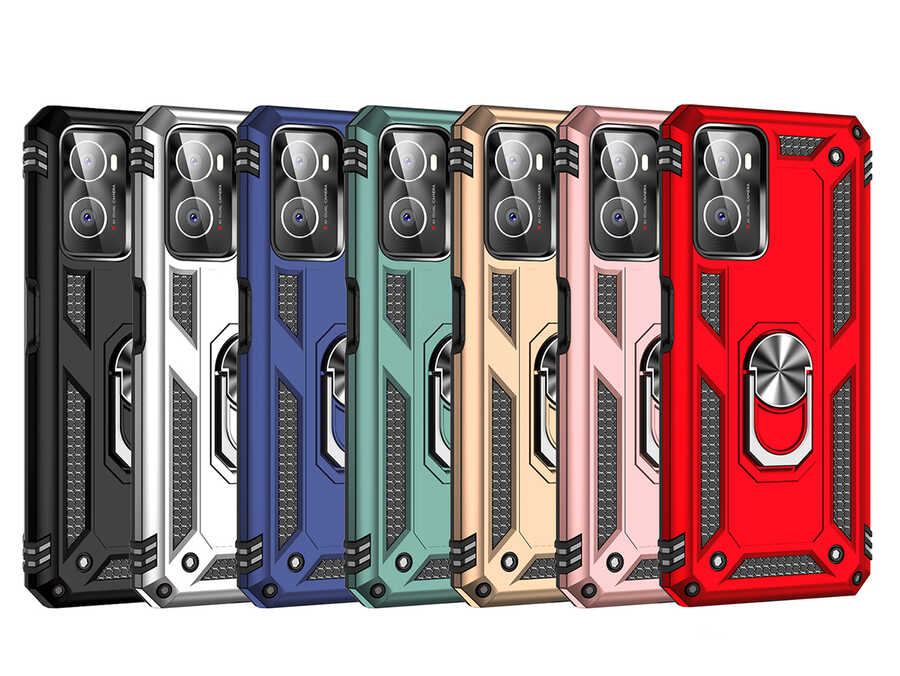 Oppo A96 4G Uyumlu Kılıf Zore Vega Kapak - 2