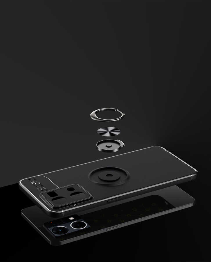 Oppo Reno 7 4G Uyumlu Kılıf Zore Ravel Silikon Kapak - 4