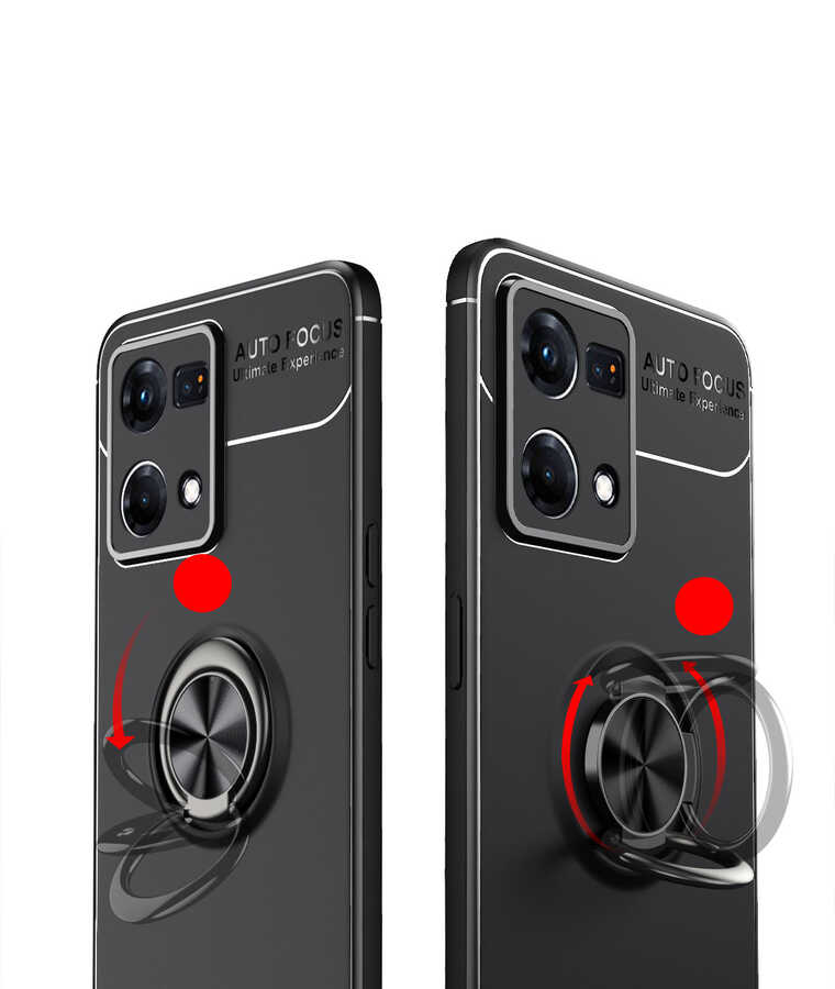 Oppo Reno 7 4G Uyumlu Kılıf Zore Ravel Silikon Kapak - 6