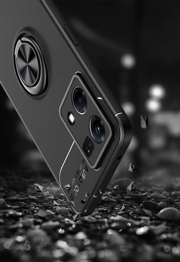 Oppo Reno 7 4G Uyumlu Kılıf Zore Ravel Silikon Kapak - 7