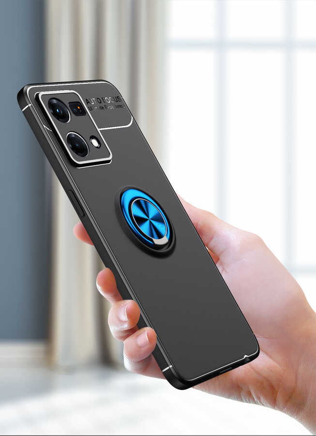 Oppo Reno 7 4G Uyumlu Kılıf Zore Ravel Silikon Kapak - 9