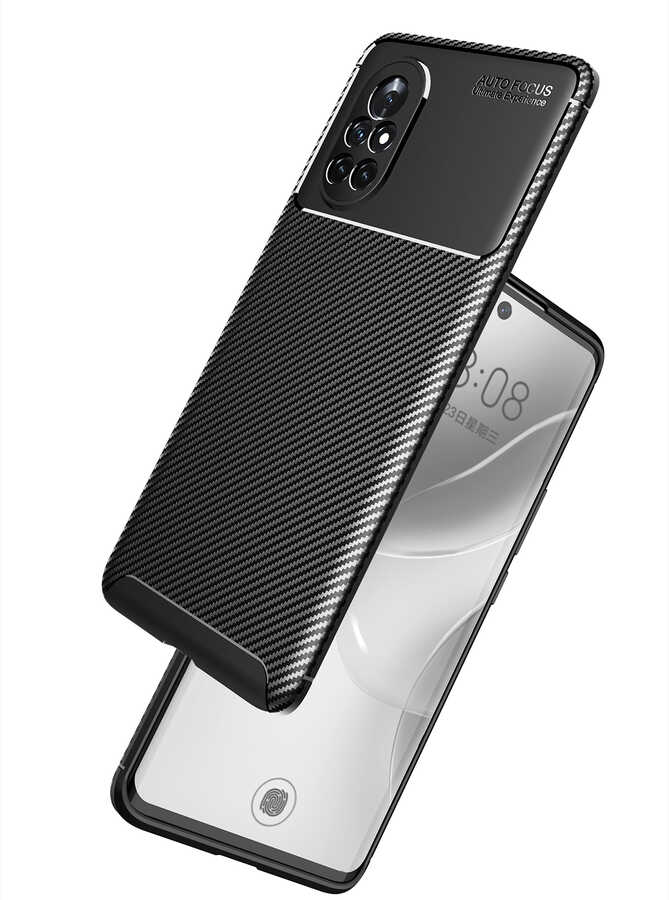 Huawei Nova 8İ Uyumlu Kılıf Zore Negro Silikon Kapak - 1