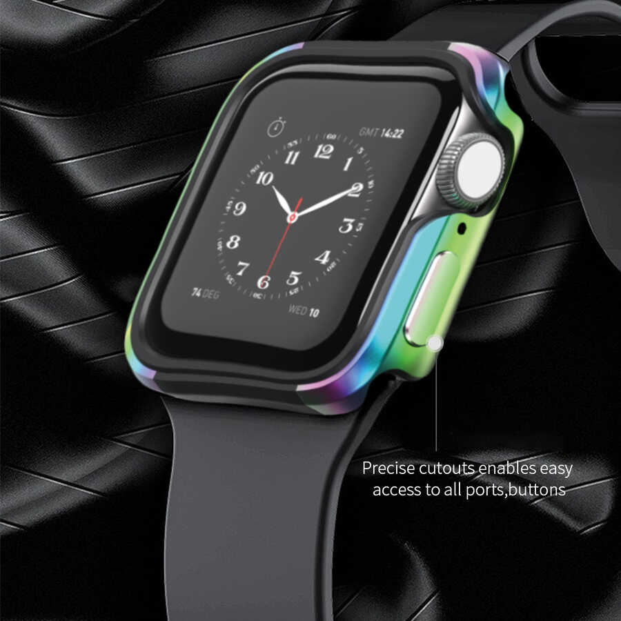 Apple Watch 7 41mm Uyumlu Wiwu Defense Watch Kapak - 1