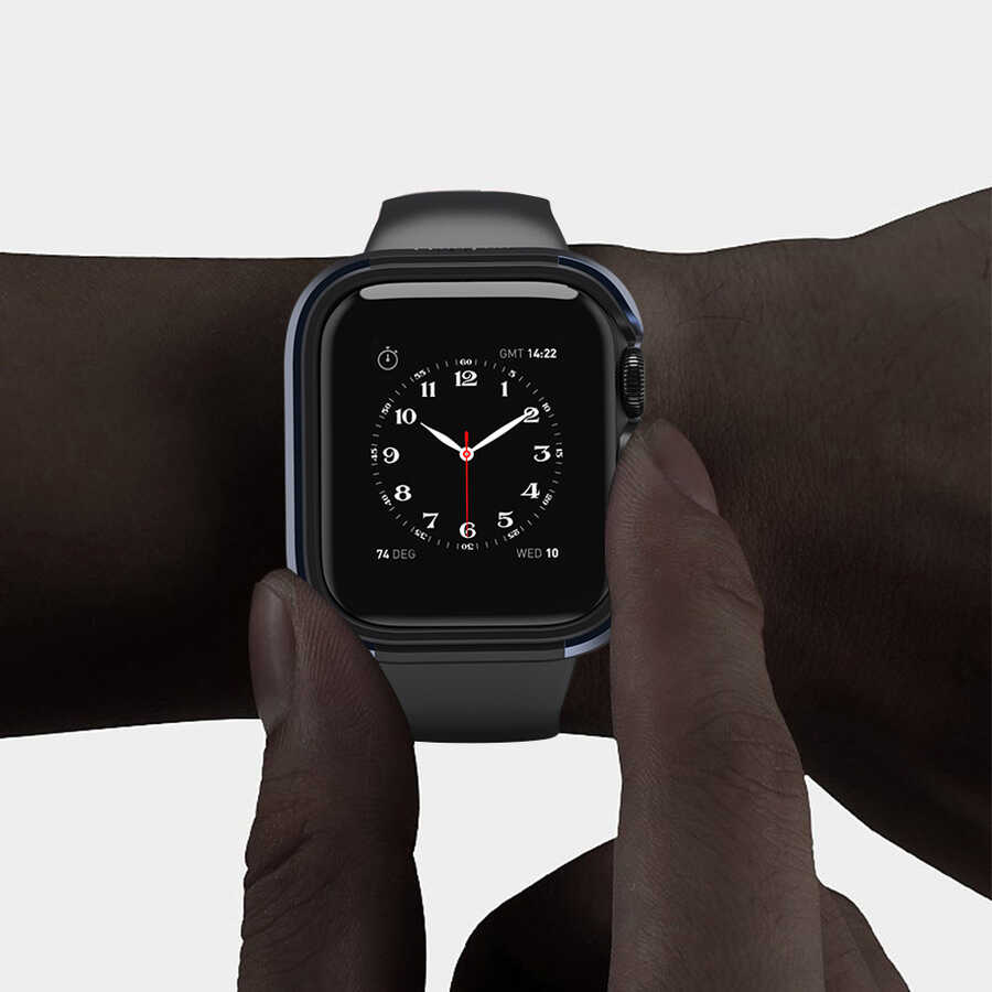 Apple Watch 7 41mm Uyumlu Wiwu Defense Watch Kapak - 3
