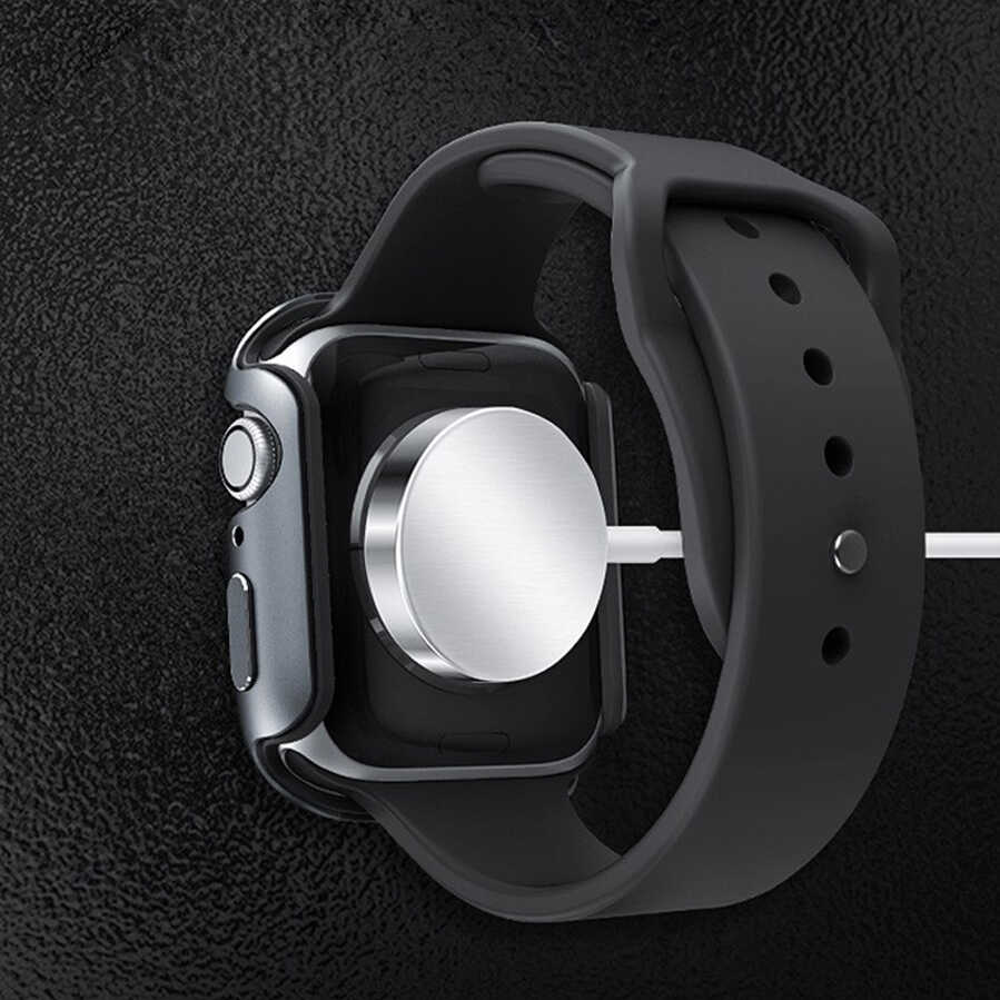 Apple Watch 7 41mm Uyumlu Wiwu Defense Watch Kapak - 4