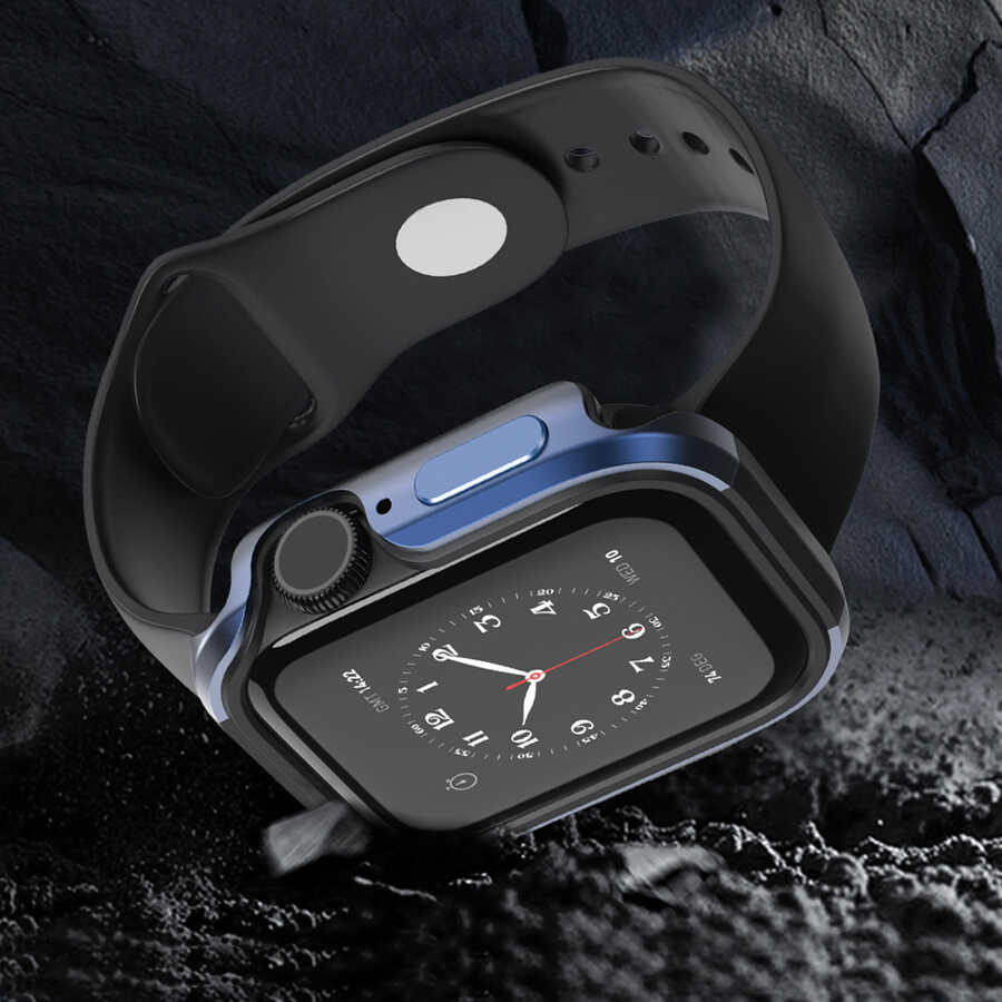 Apple Watch 7 41mm Uyumlu Wiwu Defense Watch Kapak - 6
