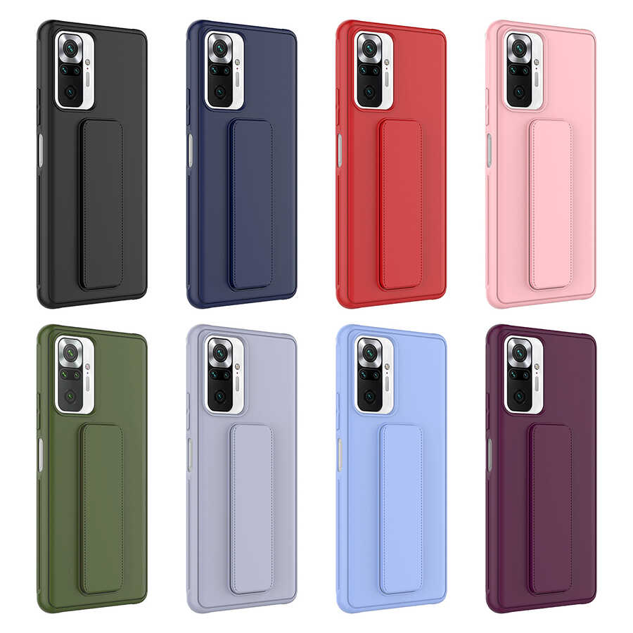 Xiaomi Redmi Note 10 Pro Uyumlu Kılıf Zore Qstand Kapak - 2
