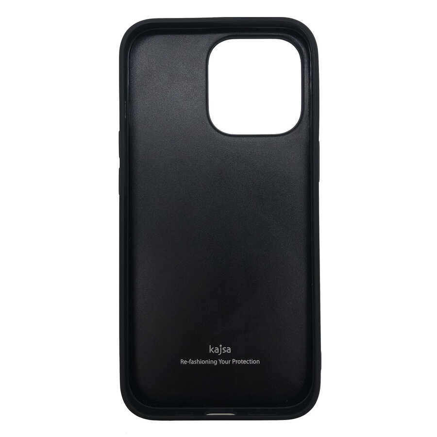 Apple iPhone 13 Pro Max Uyumlu Kılıf Kajsa Preppie Serisi Dark Kapak - 3