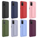 Samsung Galaxy A03S Uyumlu Kılıf Zore Qstand Kapak - 2