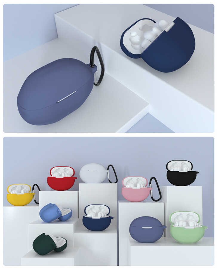 Huawei FreeBuds 4i Uyumlu Zore Standart Silikon Kılıf - 8