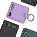 Samsung Galaxy Z Flip Uyumlu Kılıf Zore Flip Ring Kıpta Kapak - 8