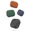 Apple Airpods Uyumlu 3.Nesil Kılıf Wiwu Calfskin Kılıf - 1