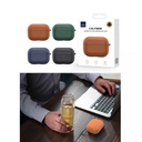 Apple Airpods Uyumlu 3.Nesil Kılıf Wiwu Calfskin Kılıf - 9