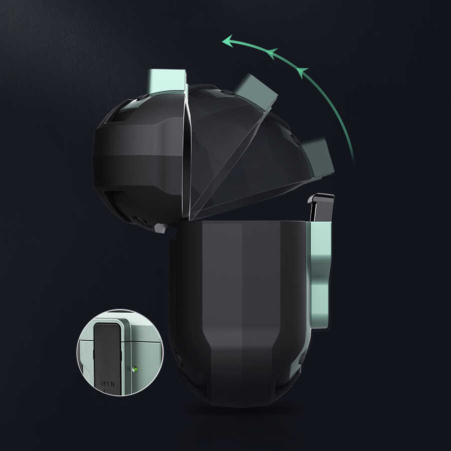 Apple Airpods Uyumlu Kılıf Wiwu Mecha Kılıf - 8