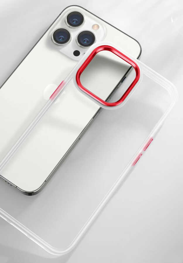 Apple iPhone 13 Pro Max Uyumlu Kılıf Zore Krom Kapak - 2