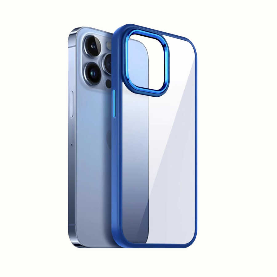 Apple iPhone 13 Pro Max Uyumlu Kılıf Zore Krom Kapak - 3