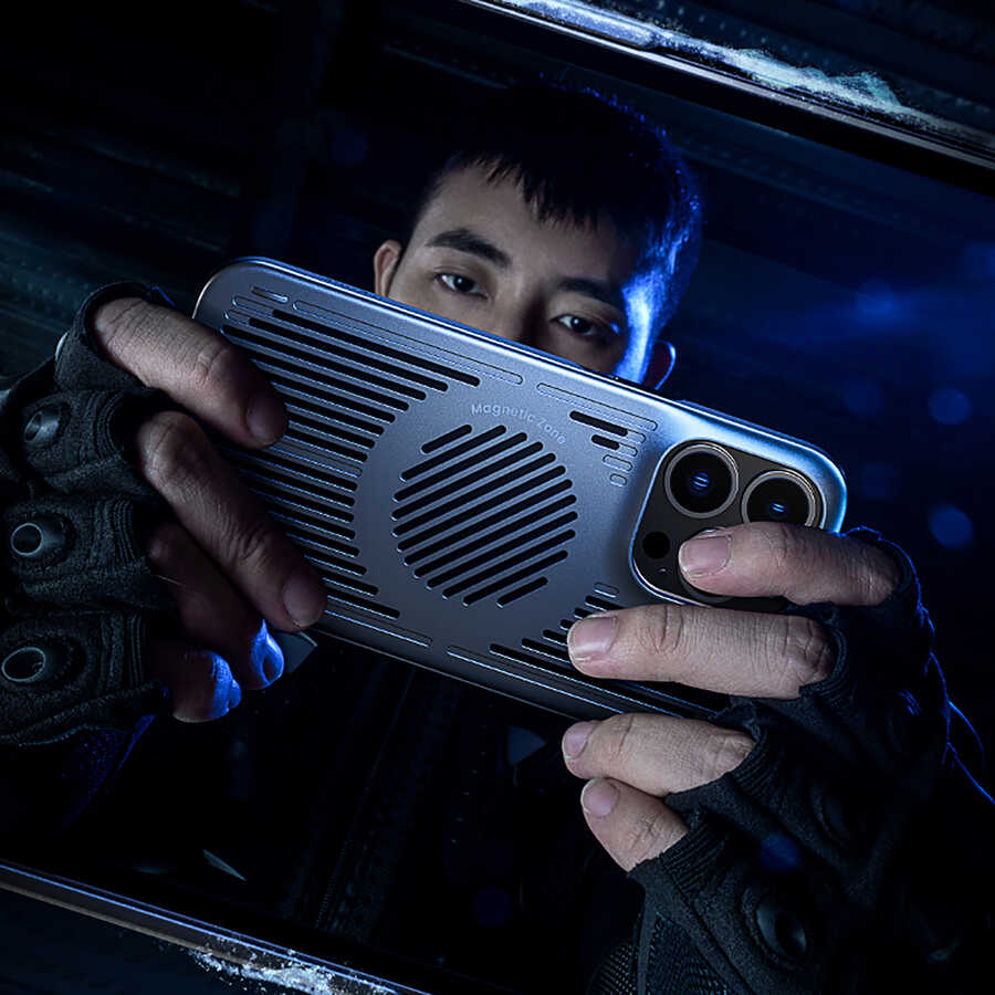 Apple iPhone 13 Pro Uyumlu Kılıf Benks Bizzard Soğutucu Özellikli Oyuncu Telefon Kılıfı - 8