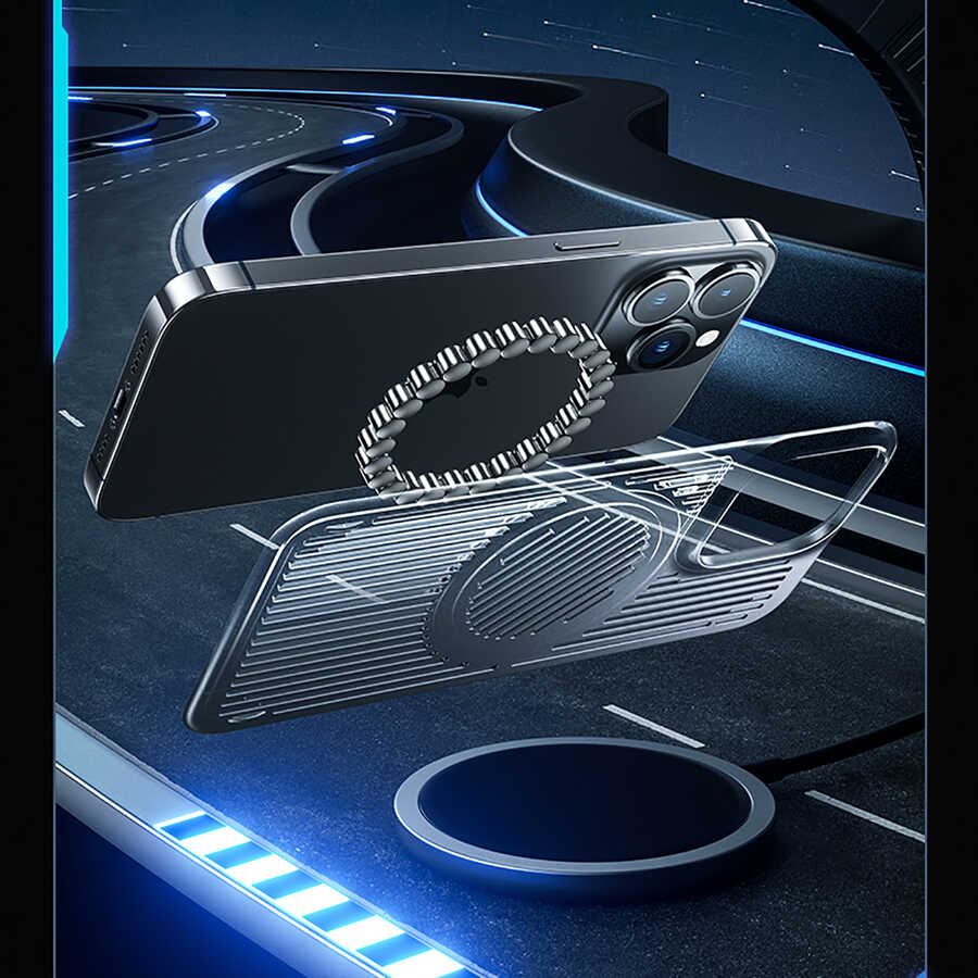 Apple iPhone 13 Pro Uyumlu Kılıf Benks Bizzard Soğutucu Özellikli Oyuncu Telefon Kılıfı - 11